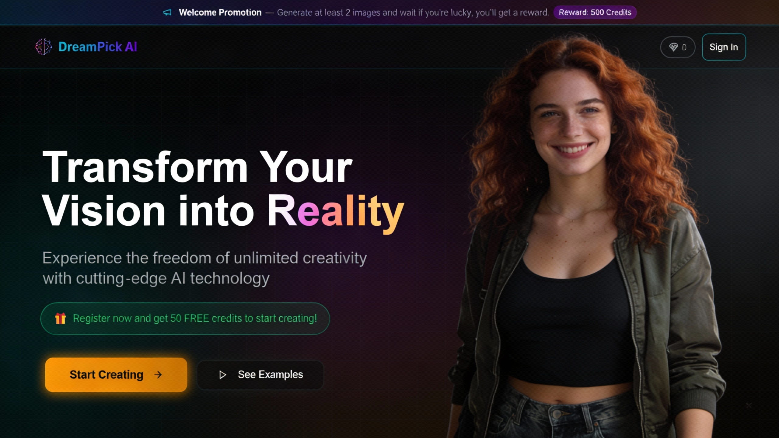 DreamPick AI Screenshot